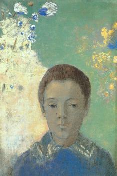 奧蒂諾 雷東 Portrait of Ari Redon